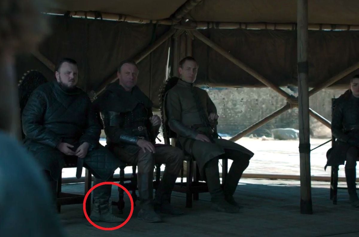 Otro "blooper": una botella de agua se filtró en el final de Game of Thrones 