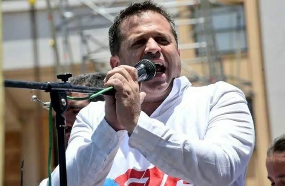 Gustavo Correa, referente del SUTE mendocino que tiene adhesiones y detractores en el PJ mendocino.