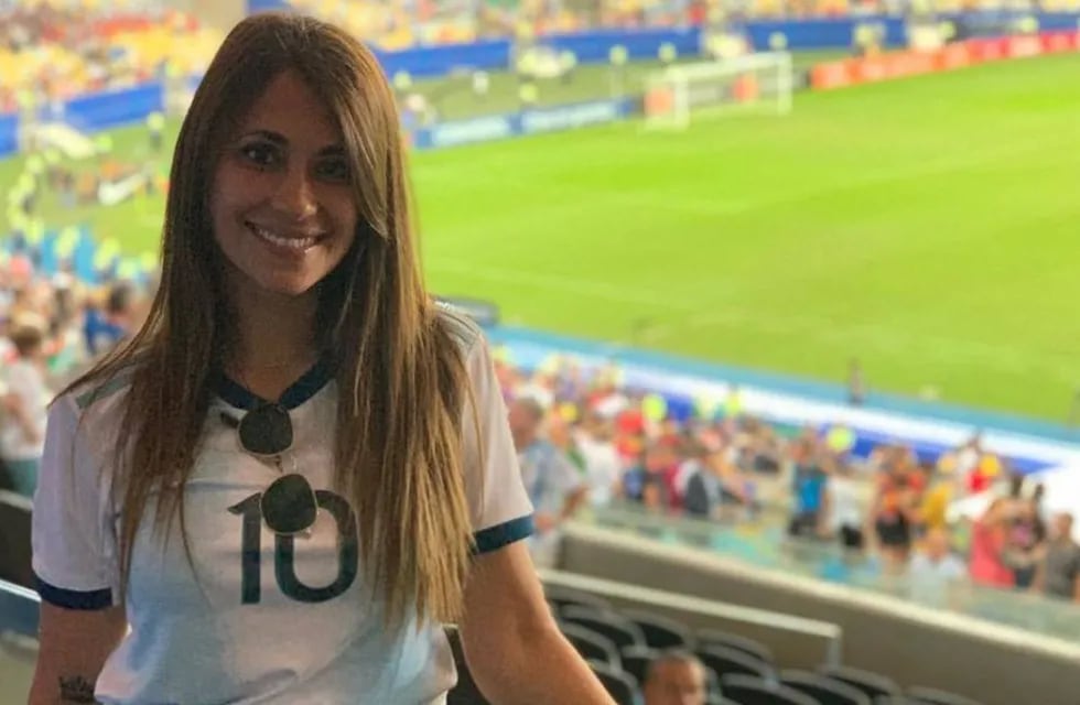 Antonela Roccuzzo ya palpita el mundial de fútbol