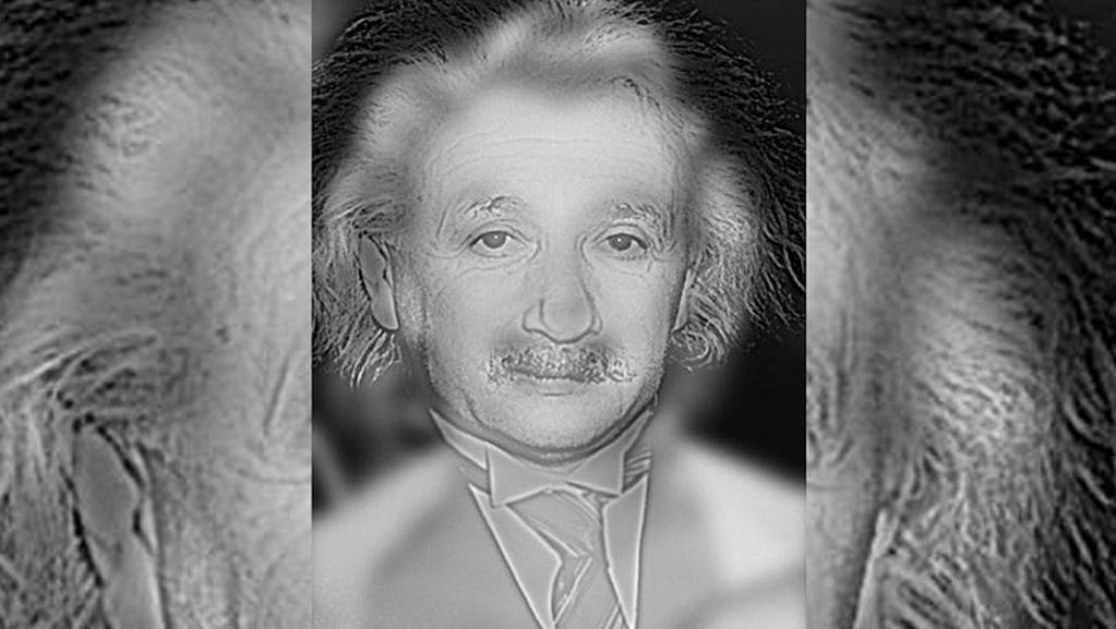 Cuando te alejas de la imagen, ¿ves a Albert Einstein o a Marilyn Monroe?