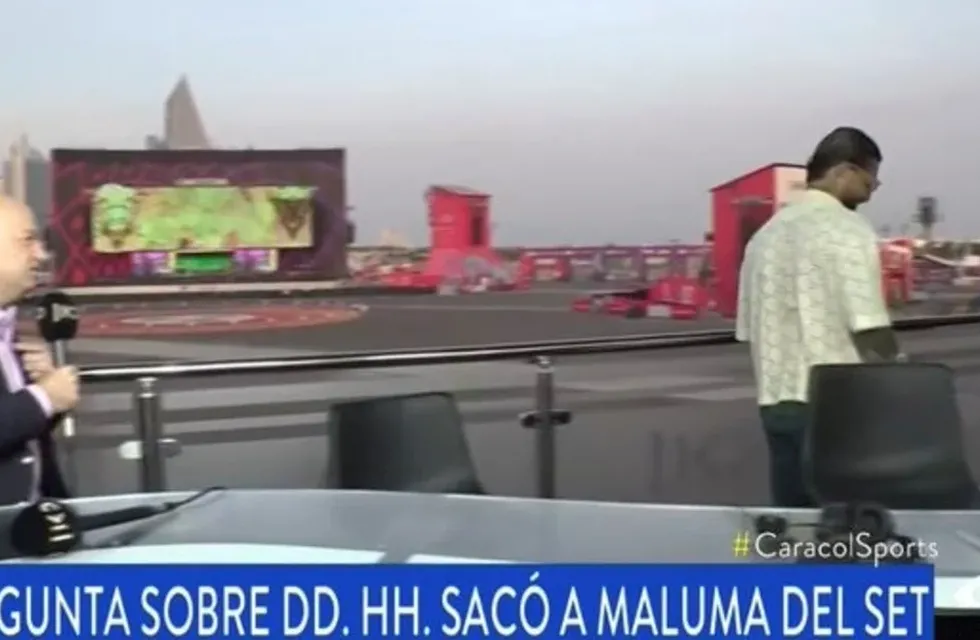 Maluma se enojó y abandonó una entrevista en Qatar