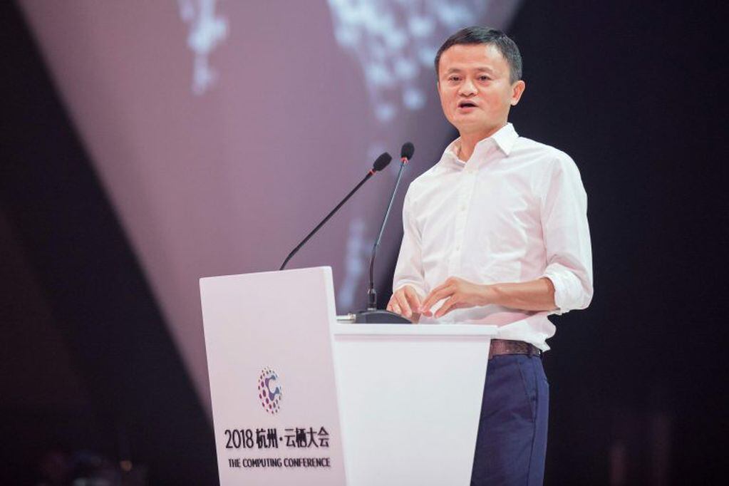 El fundador de Alibaba, Jack Ma, criticó duramente al régimen chino en octubre y, desde entonces, no se lo volvió a ver en público. Foto:  AFP.