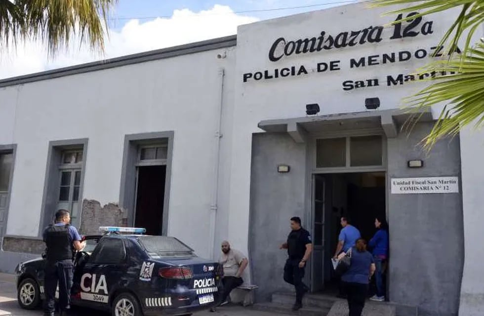 Los sospechosos quedaron alojados en la comisaría 12 de San Martín. Archivo/Los Andes