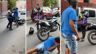 El video del inspector tucumano golpeando a un taxista se volvió viral en redes. (Contexto Tucumán)