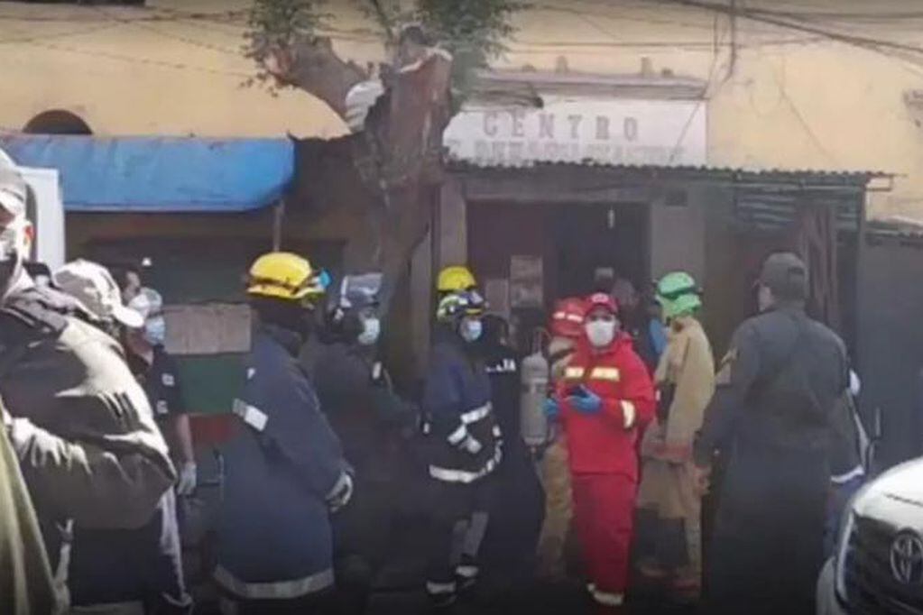 Incendio en una cárcel de Bolivia.