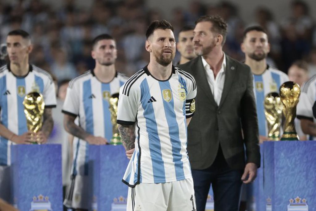 Lionel Messi y lo que dijo en los festejos de la Scaloneta. (Twitter SportCenter).