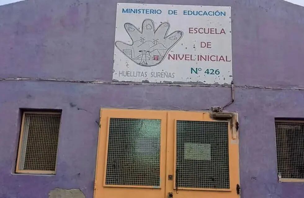 Ocurrió el pasado viernes a media mañana en un jardín de infantes en Chubut. Foto: Crónica
