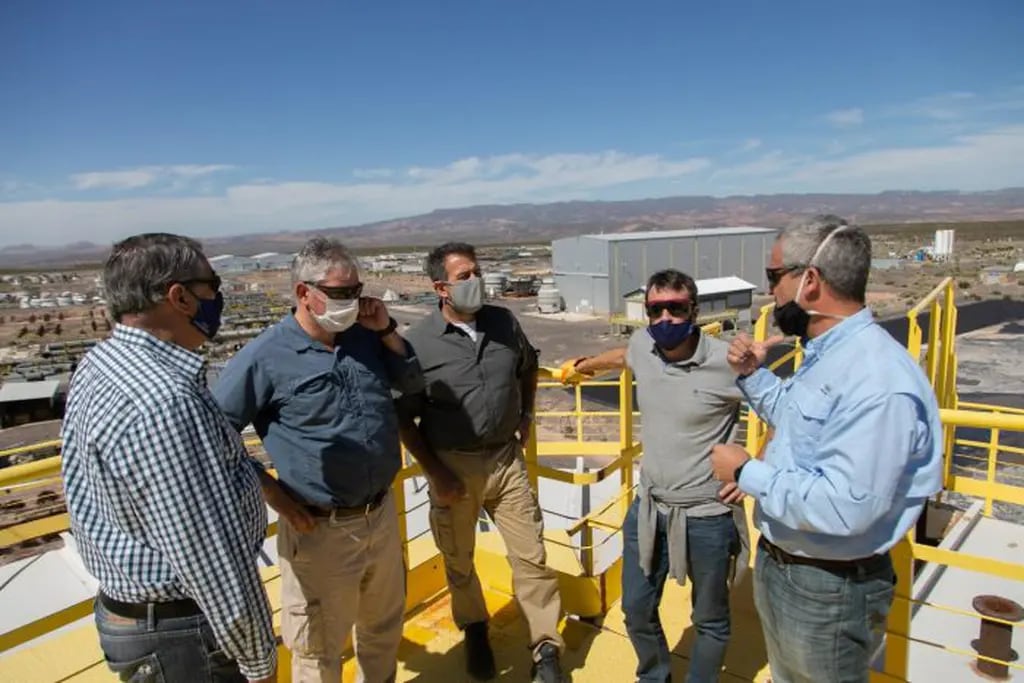 Tres ministros de Mendoza recorrieron las instalaciones de Potasio Río Colorado