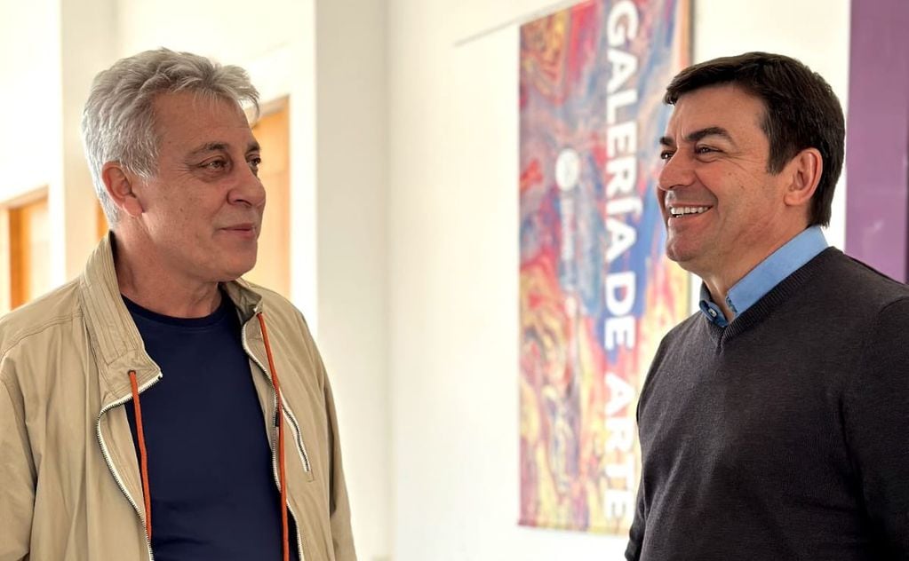 Jorge Giménez y Omar De Marchi. Foto: Gentileza