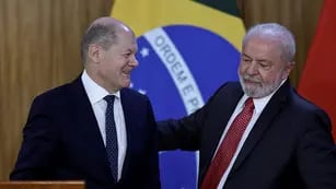 Olaf Scholz y Lula da Silva