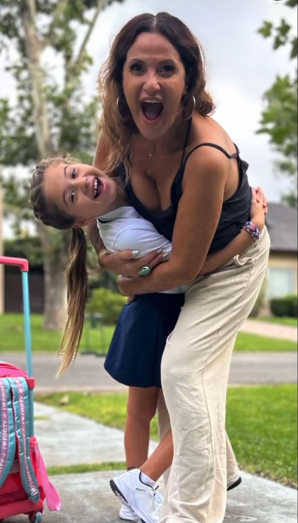 Giovanna, la única hija de María Fernanda Callejón y Ricky Diotto. Gentileza Instagram.