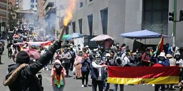 Protestas y paro en Bolivia