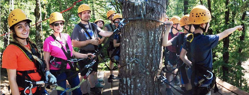 Los visitantes podrán realizar arborismo, un circuito que hace que escalar árboles sea una aventura sin igual.