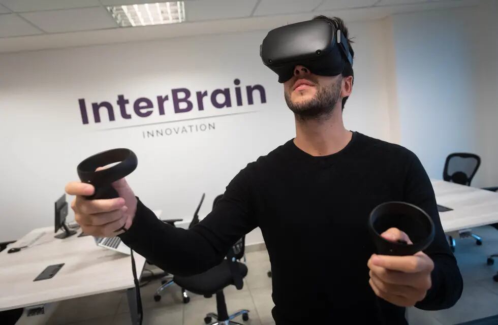 InterBrain, empresa dedicada a la creación de juegos serios para la capacitación de empresas mediante realidad virtual.
Foto: Ignacio Blanco / Los Andes
