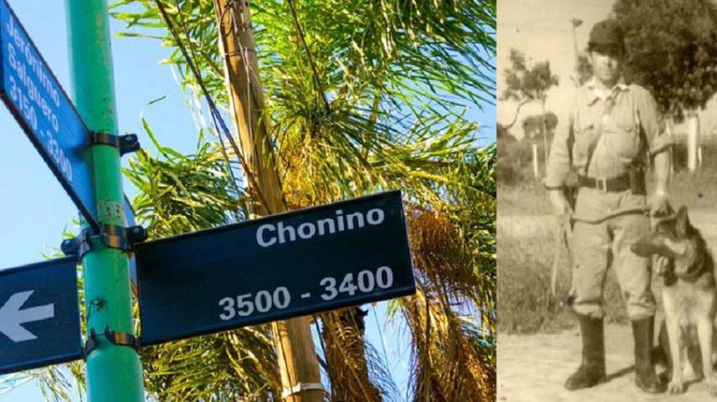 Homenaje a Chonino, el perro que dio su vida en la lucha contra el delito (Gentileza / Archivo)