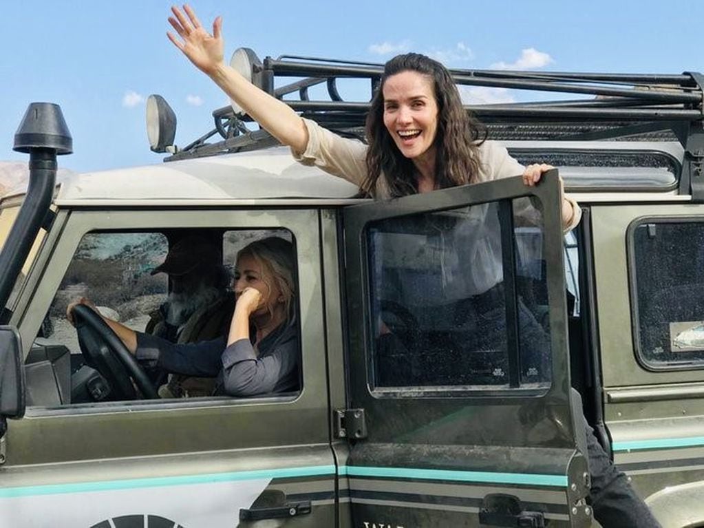 Natalia Oreiro y Mercedes Morán filmaron en Mendoza.