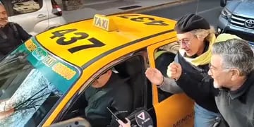 Taxista homenajeó a Marciano Cantero