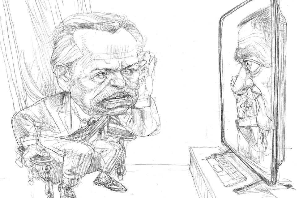 Fernández y Suárez / Caricatura: Gabriel Fernández