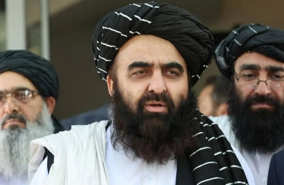 Amir Khan Muttaqi, ministro de Relaciones Exteriores de Afganistán.