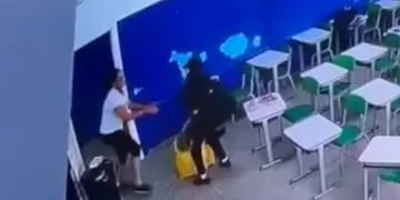 Ataque a una docente en una escuela de Brasil