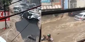 Inundaciones en República Dominicana