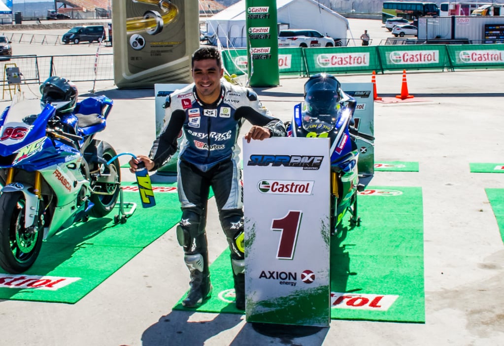 Motociclismo: Andrés González también correrá el mundial en San Juan