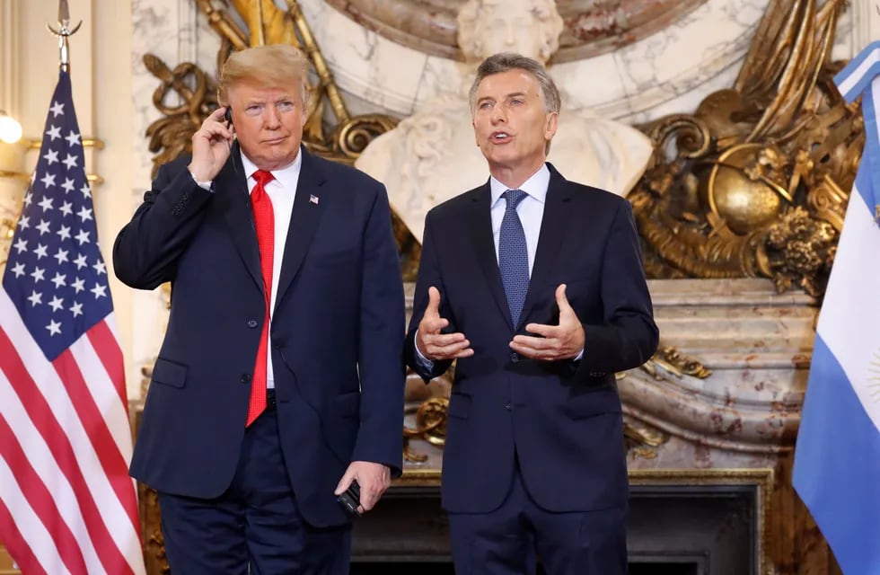 Trump a Macri en Casa Rosada: "Estás haciendo un trabajo fantástico"