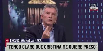 Mauricio Macri en LN+