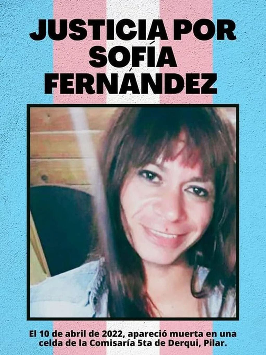 La familia de Sofía Fernández pide justicia. Foto: Redes.