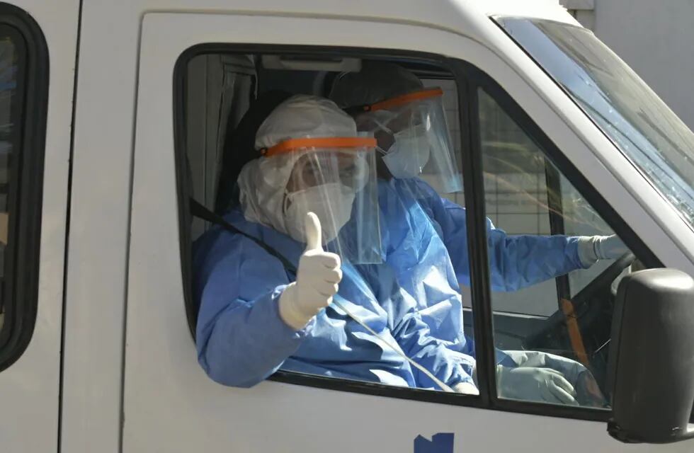 Los trabajadores de la Salud celebran su día sin descanso por la pandemia. / Orlando Pelichotti