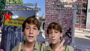 Un joven español calificó el estado del Cementerio de Recoleta como “nefasto” y lo destrozaron en las redes
