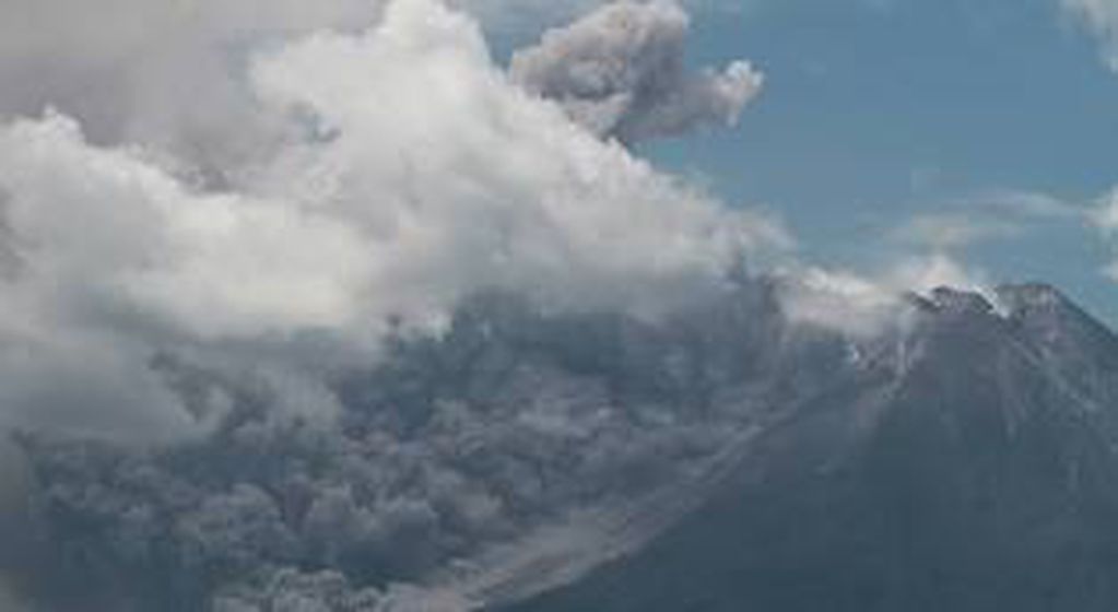 volcán indonesio Merapi