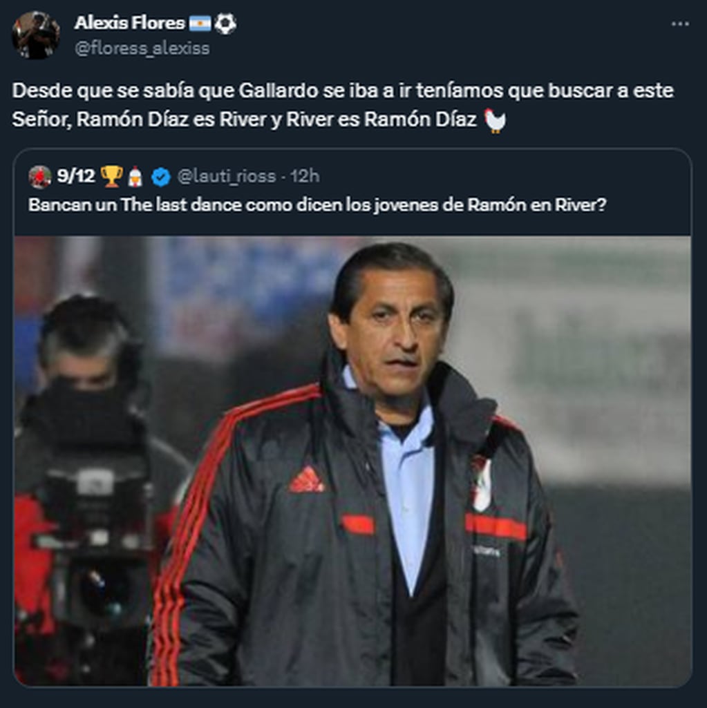 Los hinchas de River quieren la vuelta de Ramón Díaz