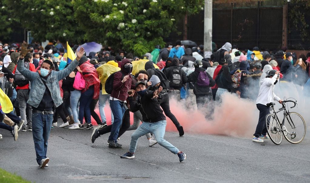 Durante cuatro días, las manifestaciones coparon las calles de distintas ciudades de Colombia - 