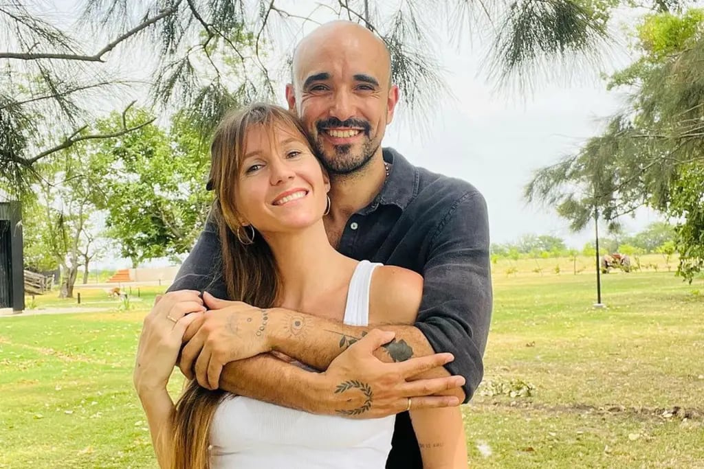Abel Pintos y Mora Calabrese esperan a su segundo hijo juntos