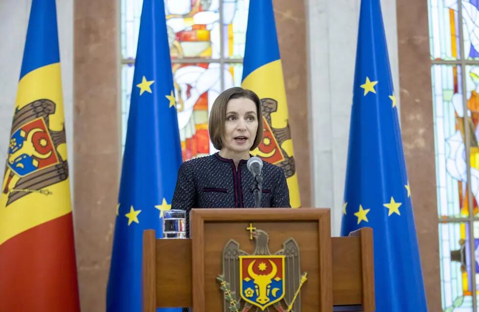 Maia Sandu, presidente de Moldavia.