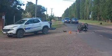 Accidente fatal en San Martín
