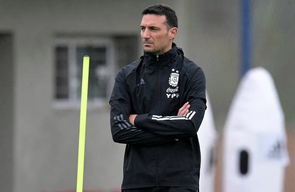 Lionel Scaloni, el entrenador de la Selección Argentina que se prepara para el Mundial de Qatar.