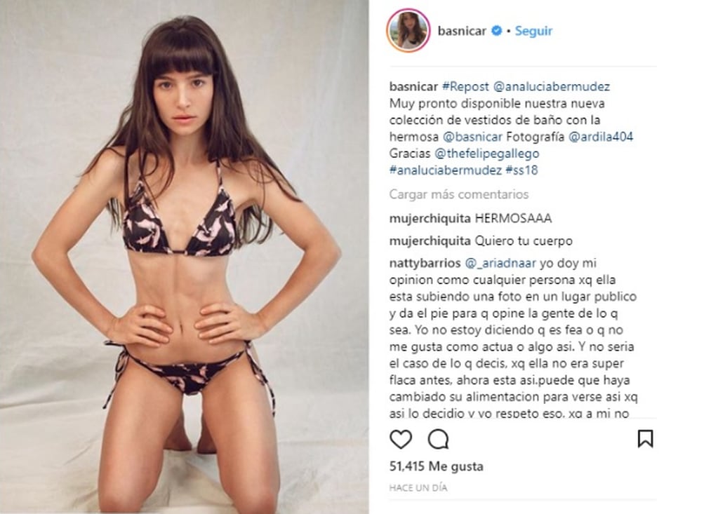 Brenda Asnicar: en 2018 publicó otra foto en bikini.