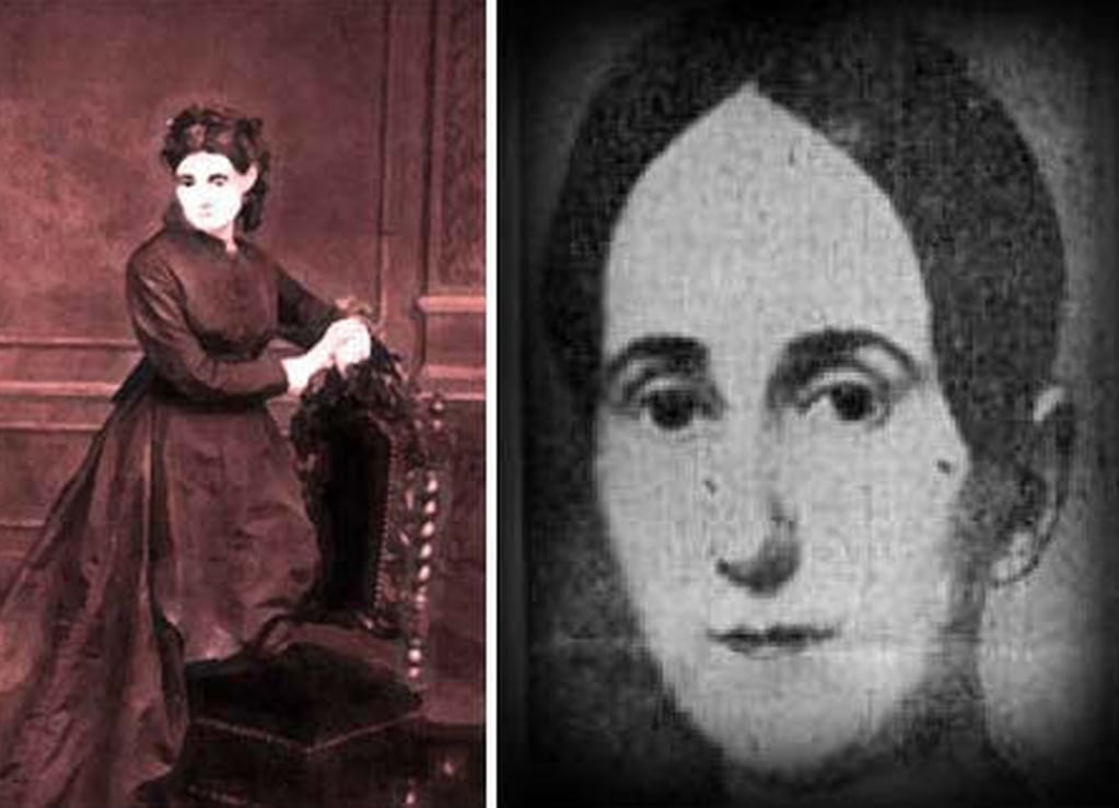 Primeros retratos de la infame "loca" Madame Delphine LaLaurie.