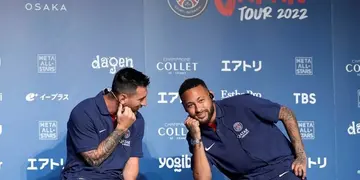 Messi y Neymar en Japón
