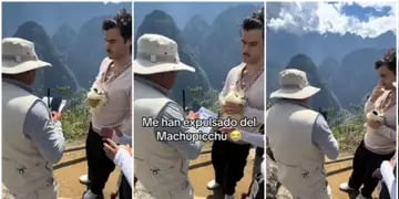 Un tiktoker español fue expulsado del Machu Picho por "faltar el respeto"