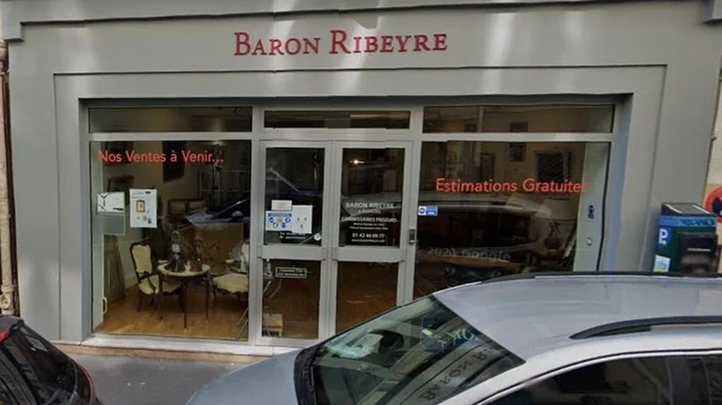 La galería Baron Ribeyre & Associés, ubicada en París, Francia.