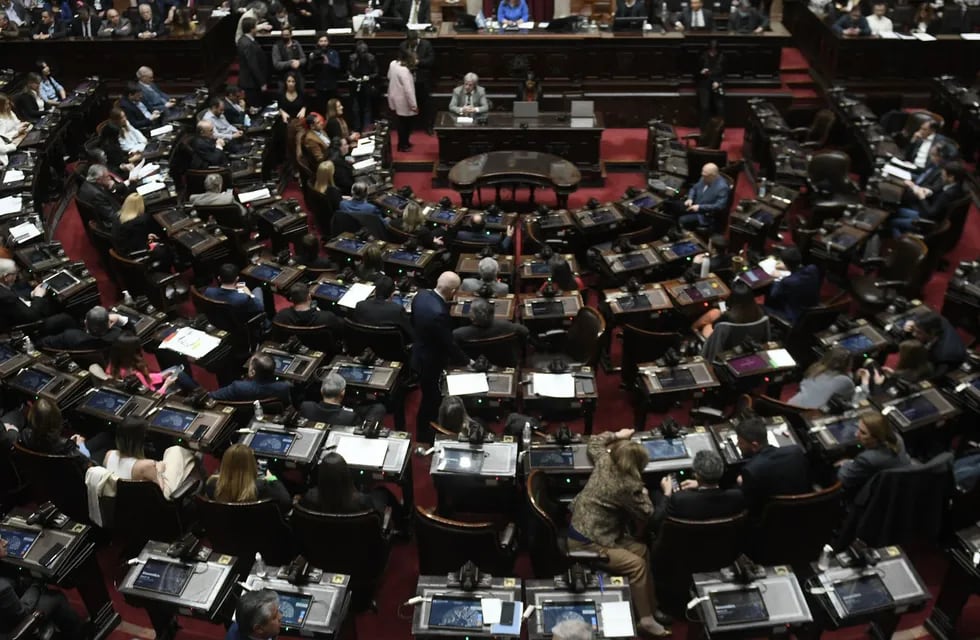 Sesión especial de la Cámara de Diputados durante este sábado. / Foto: Federico López Claro