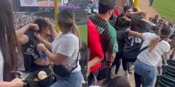 Video: dos mujeres protagonizaron una violenta pelea durante un partido de béisbol y las tuvieron que separar