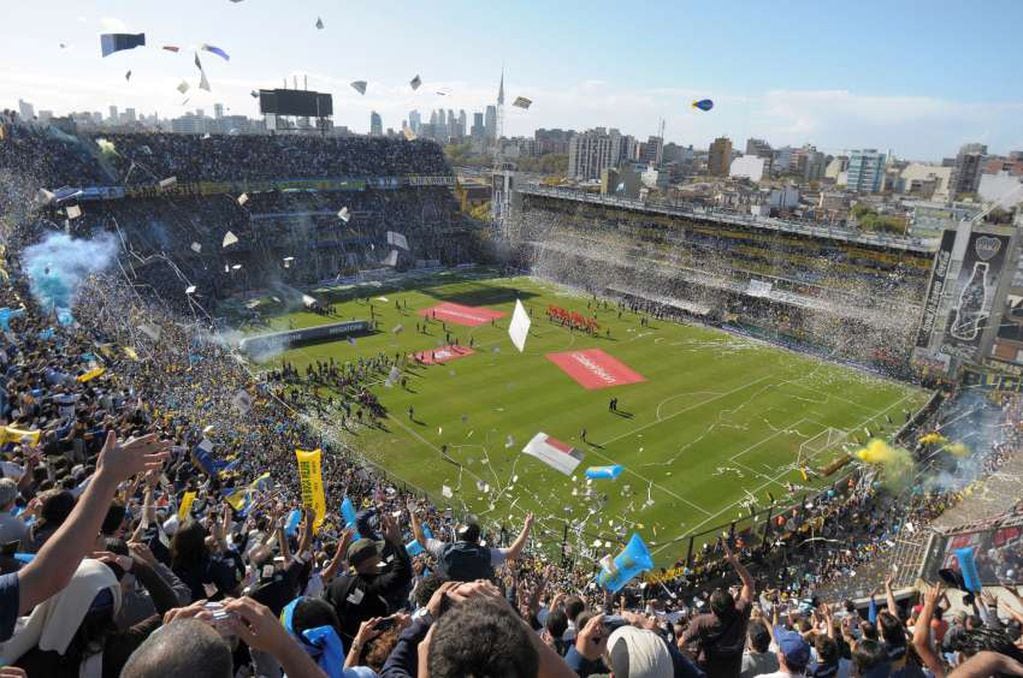 
La casa de la 12. La Bombonera, la cancha del club de fútbol Boca Juniors. | AP
   