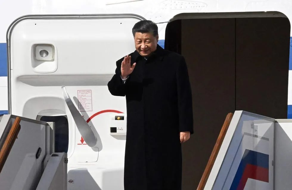 El presidente de China, Xi Jinping, esta mañana aterrizando en Rusia para reunirse con su homólogo Vladimir Putin.