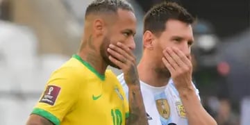 Neymar y Messi no pueden creer lo que pasó en San Pablo