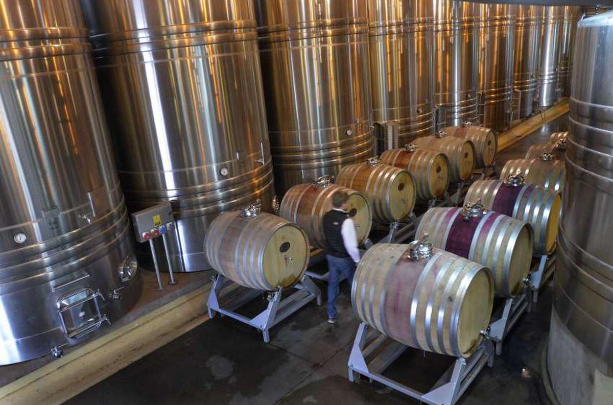 Las exportaciones de vino en Argentina cayeron 26,9% en el volumen. - Foto: Orlando/ Los Andes