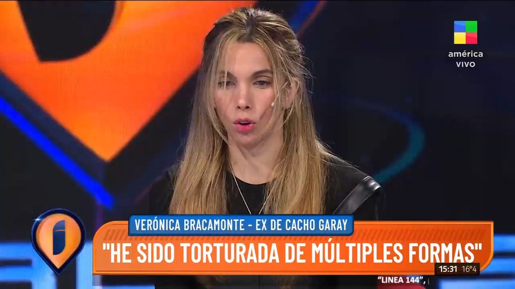 Verónica Macías, la ex de Cacho Garay.